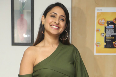 Pragya Jaiswal At Radio City For Jaya Janaki Nayaka